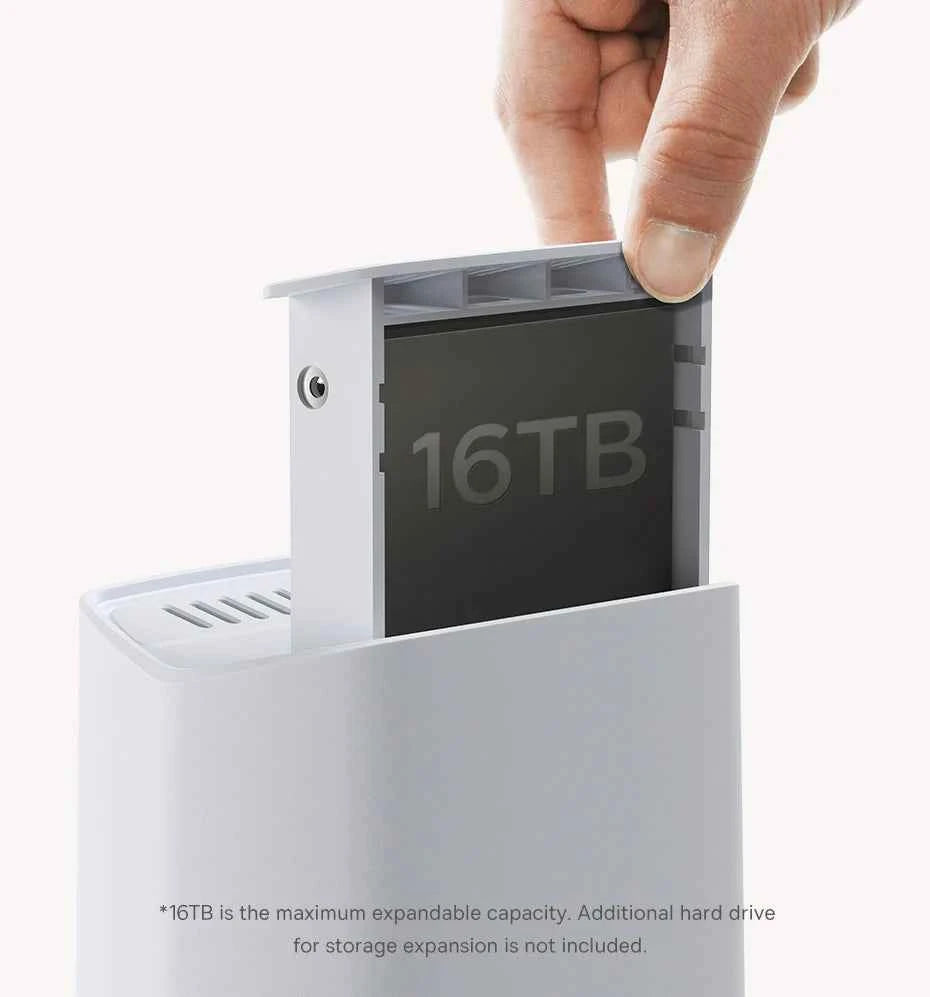 Baseus Security Protection Outdoor Camera N1 Series 2K 2-Cam Kit Wireless Home Security 210-Day Battery Life HomeKit 16TB Memory - Limetastore