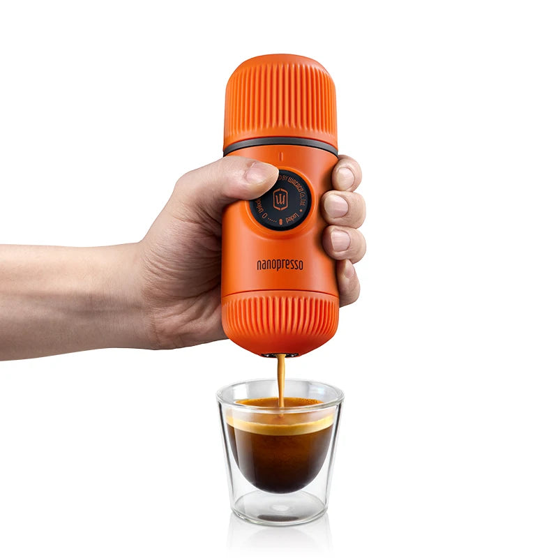 Prenosni aparat za espresso Wacaco Nanopresso – Ročni aparat za kavo z visokim tlakom 18 barov