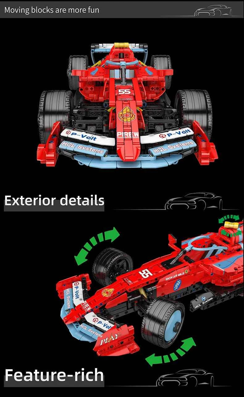 Mould King 13209 FE SF‑24 Racing Car - Limetastore