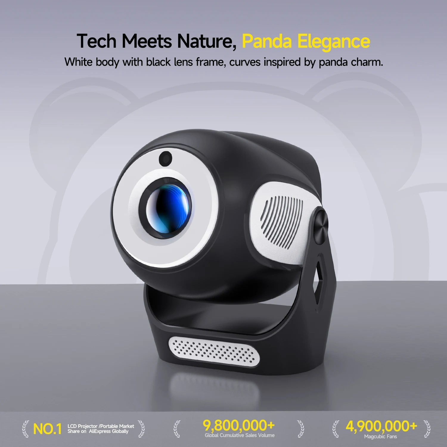 Magcubic HY300 X Smart Mini Projector | Electric Focus & WiFi 6 | 300 ANSI Android 11