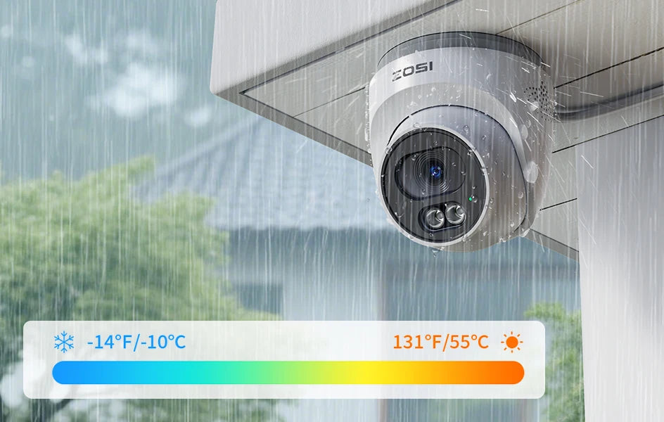ZOSI 4K 16-kanalni varnostni sistem s kamerami PoE – 8MP notranje/zunanje IP kamere s 16-portnim 32-kanalnim NVR-jem