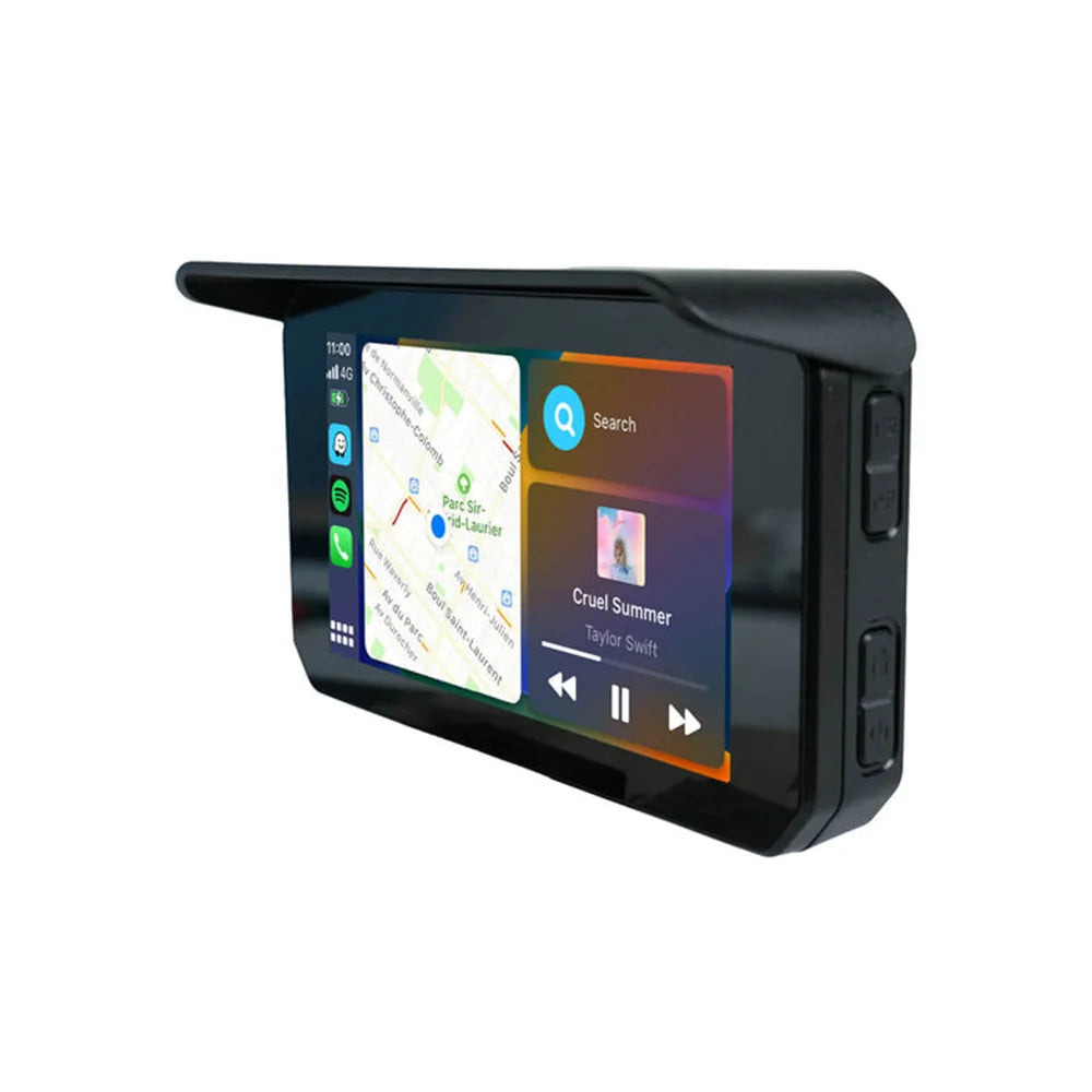 Lite C5 SE Motociklistični zaslon CarPlay Android Auto vodoodporen