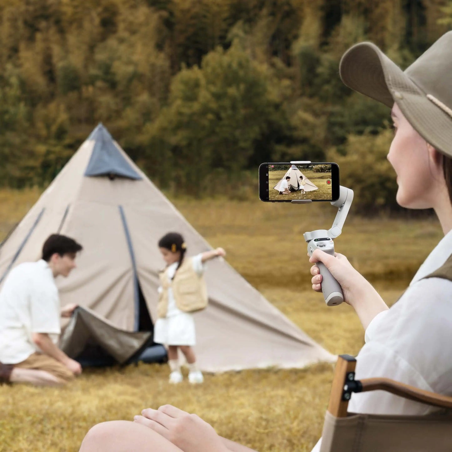 DJI Osmo Mobile SE – 3‑Axis Smartphone Gimbal with ActiveTrack 5.0, Magnetic Quick‑Release & Quick Roll
