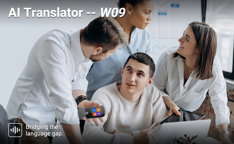 Wooask W09 Translator Device 144 Languages 16 Offline 97% Accuracy