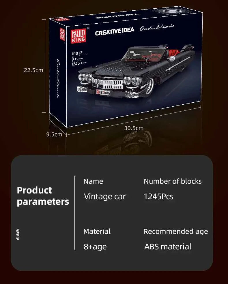 MOULD KING 10012 Technical Car Building Blocks — Educational DIY Toy Gift for Kids - Limetastore