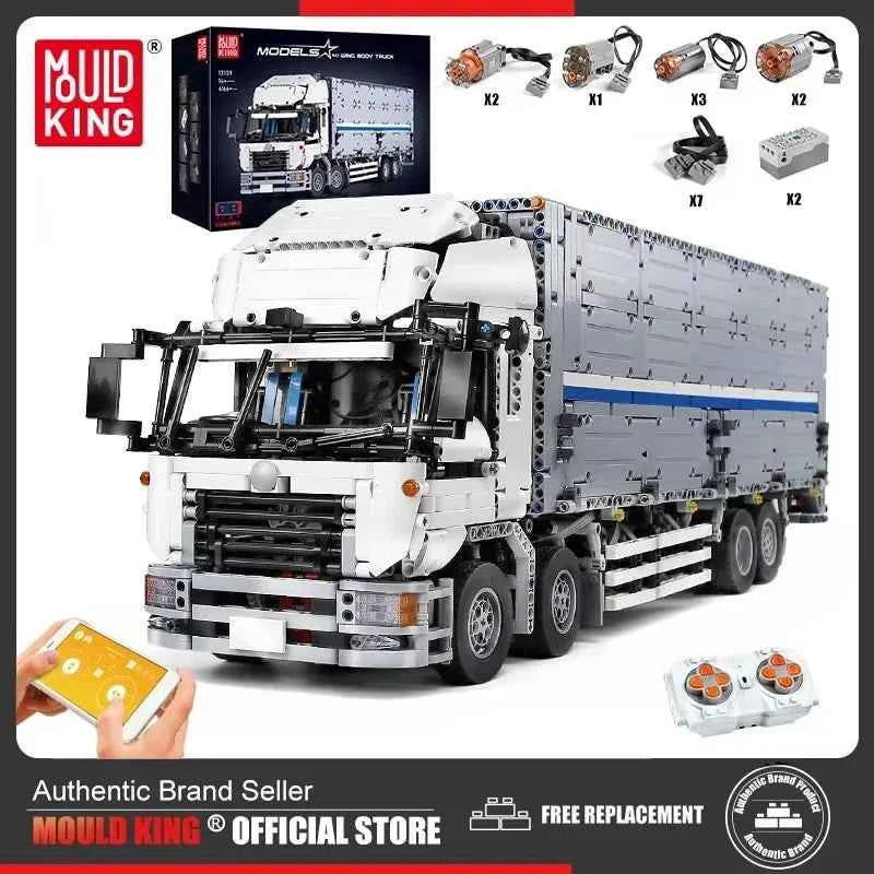 Mould King 13139 ARAKAWAS Tow Wing Body Container Truck - Limetastore
