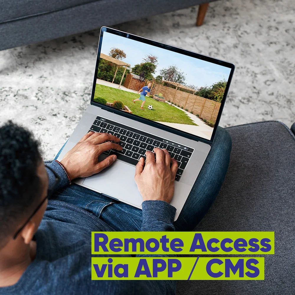 SANNCE 4K 8MP PoE CCTV sistem | 8-kanalni NVR, zaznavanje ljudi, pametno sledenje, barvni nočni vid, ONVIF