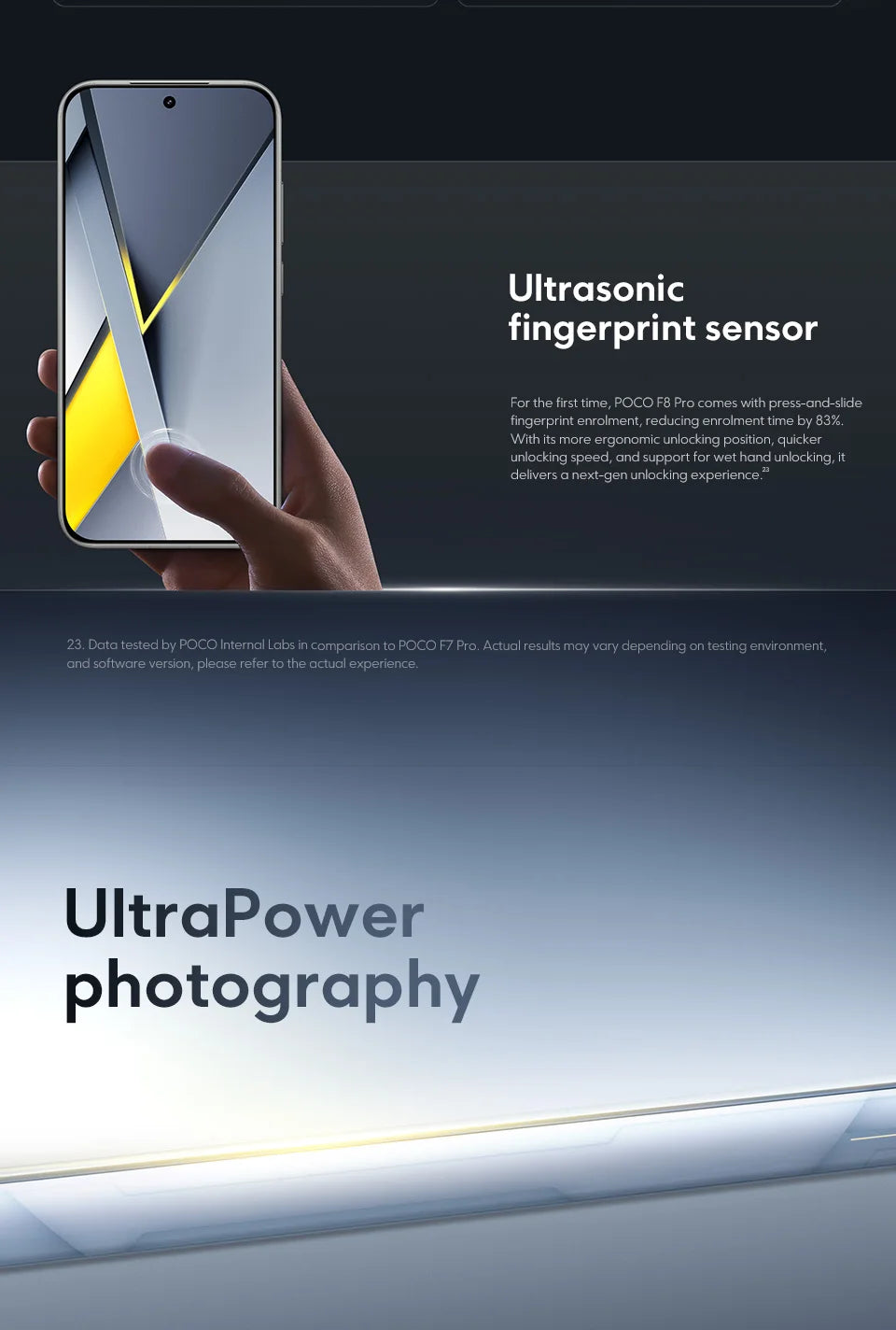 POCO F8 Pro 5G Global Version Smartphone Snapdragon® 8 Elite 6.59" 120Hz AMOLED Display 6210mAh  50MP Camera 100W Charge NFC - Limetastore