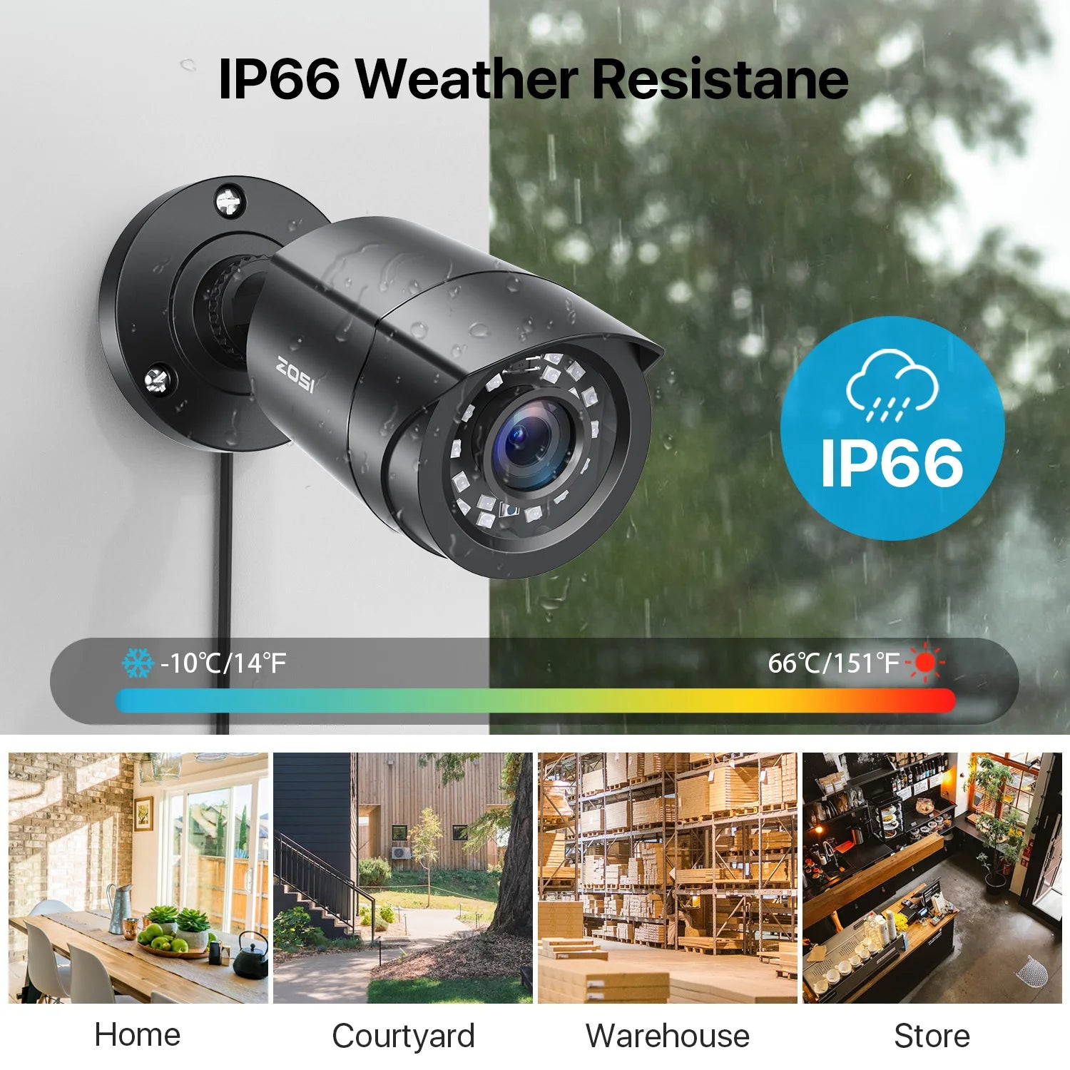 ZOSI 8-kanalni 5MP Lite CCTV varnostni sistem – H.265+ HD-TVI DVR komplet z 8 zunanjimi 1080p kamerami za nočno gledanje