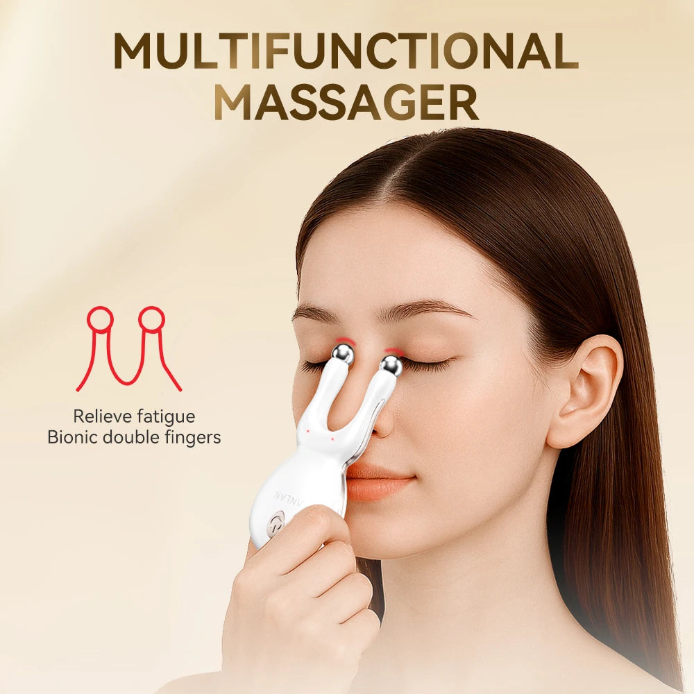 ANLAN Eye Acupoint Massager | 7‑Color LED, Lifting, Anti‑Puffiness