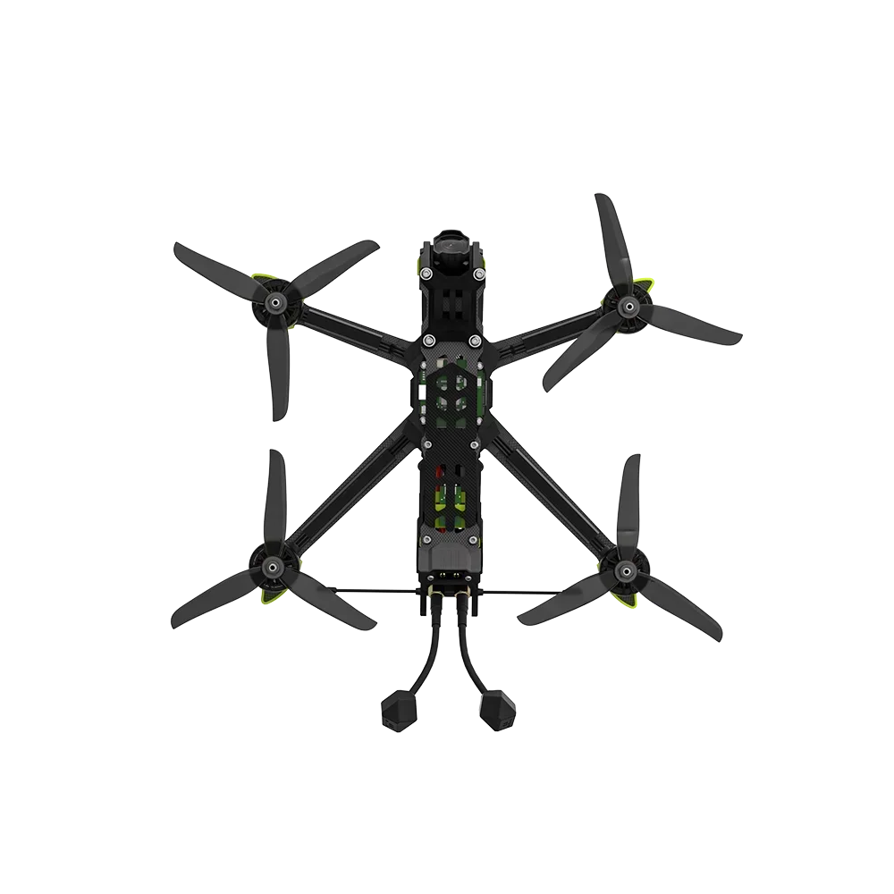 iFlight Nazgul DC5 ECO O4 6S HD Freestyle Quad – krmilnik letenja ATF435, ESC 55A, motorji XING‑E Pro 2207 1800KV, zračna enota DJI O4 Air Unit Pro