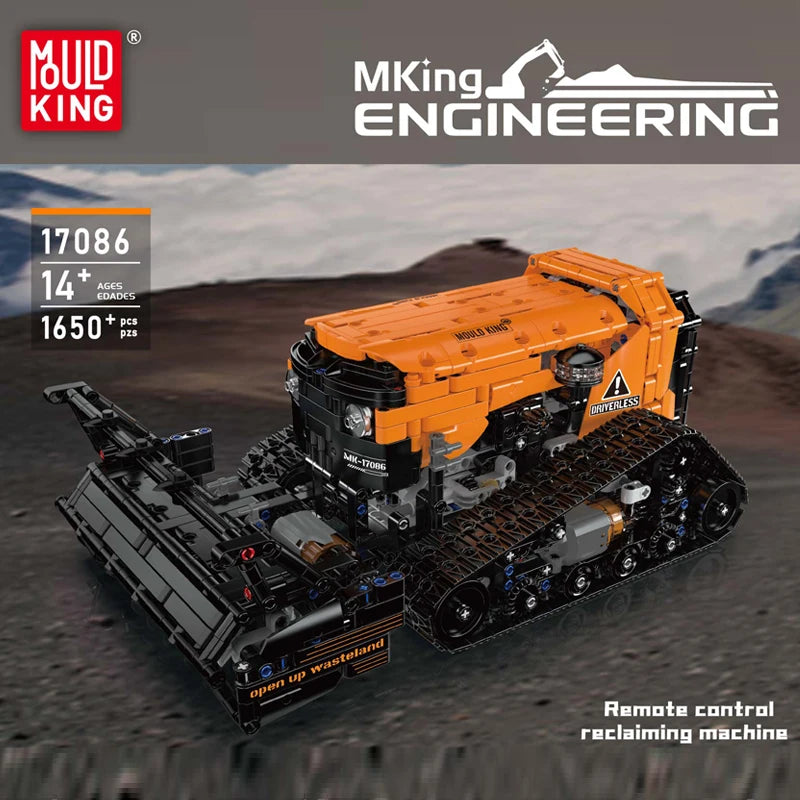Mould King 17086 RC Reclaiming Machine Building Set | Motorized Technical Bucket Wheel Excavator - Limetastore