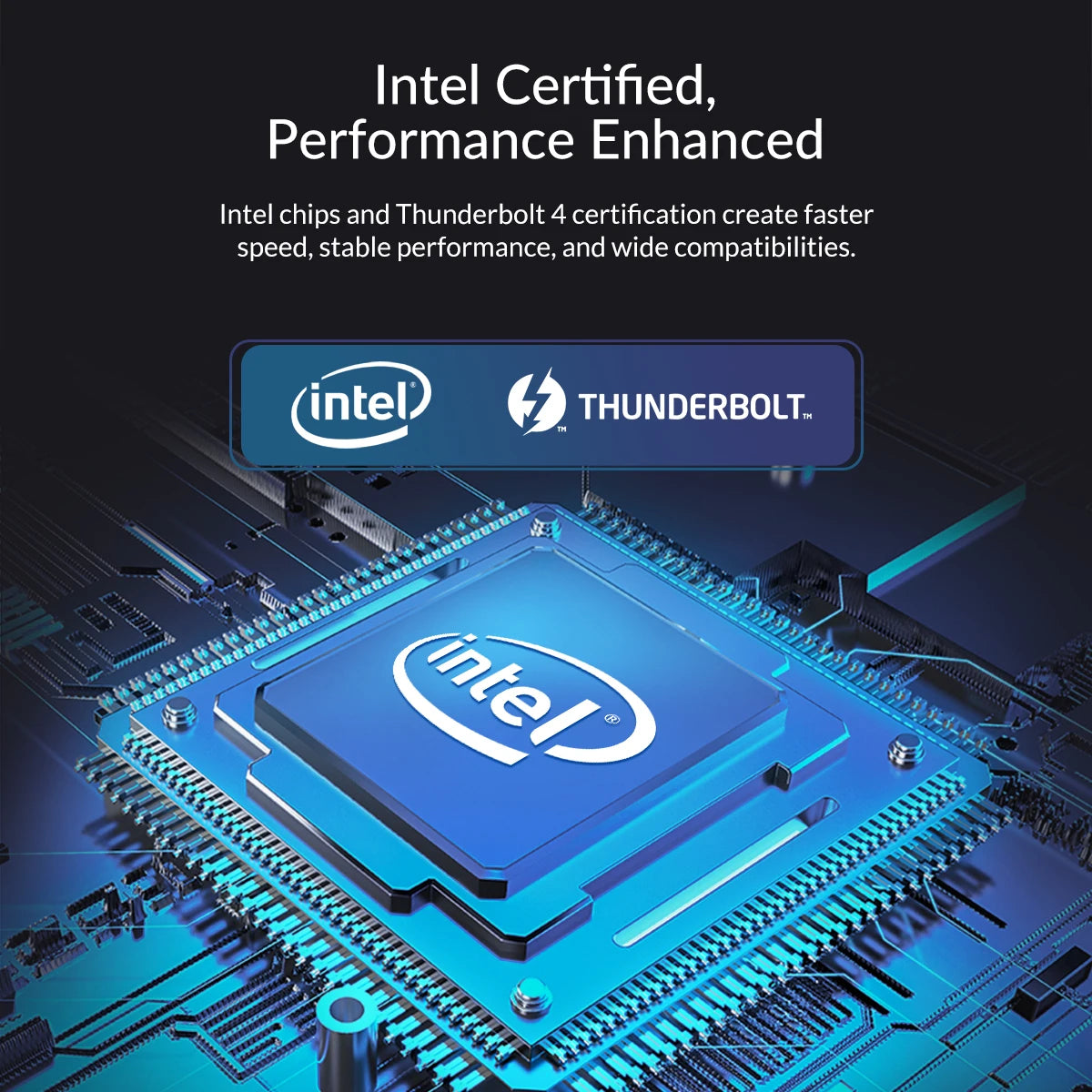 ORICO Thunderbolt 3 M.2 NVMe/NGFF ohišje za SSD priklopno postajo s 40Gbps USB‑C povezavo