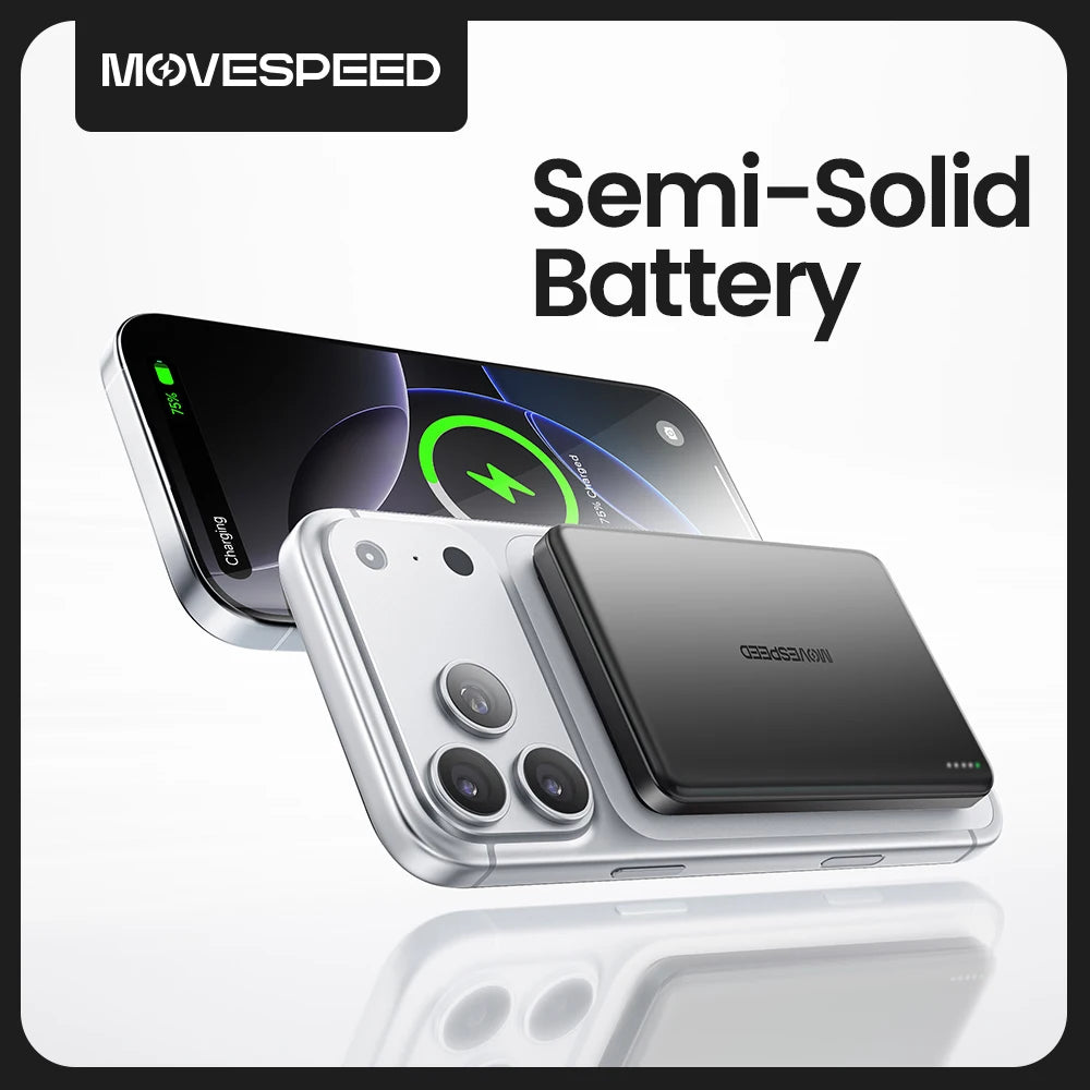 MOVESPEED P08 napoltrdna prenosna baterija MagSafe za iPhone