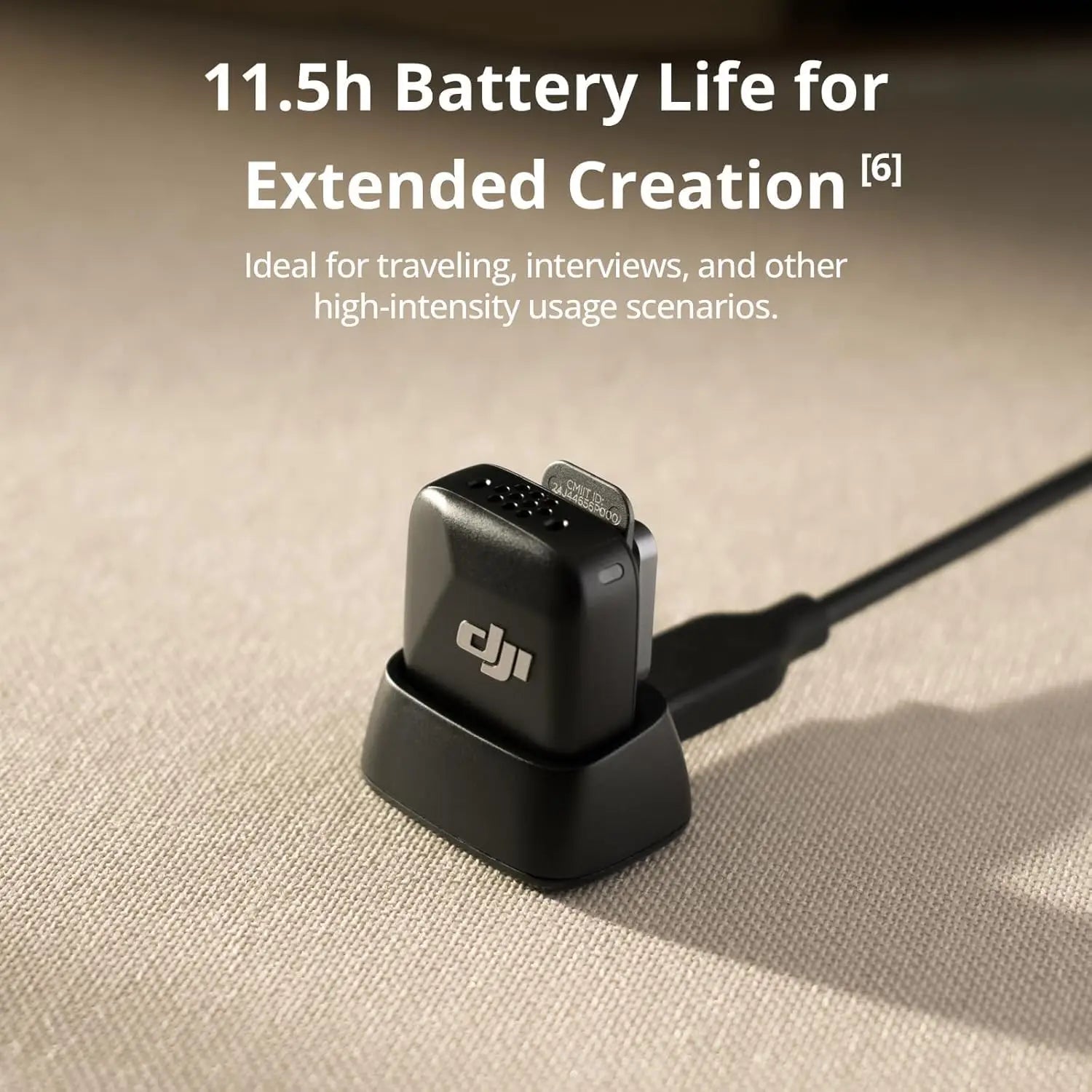 DJI Mic Mini komplet (oddajnik in sprejemnik za telefon) – originalni brezžični avdio komplet DJI