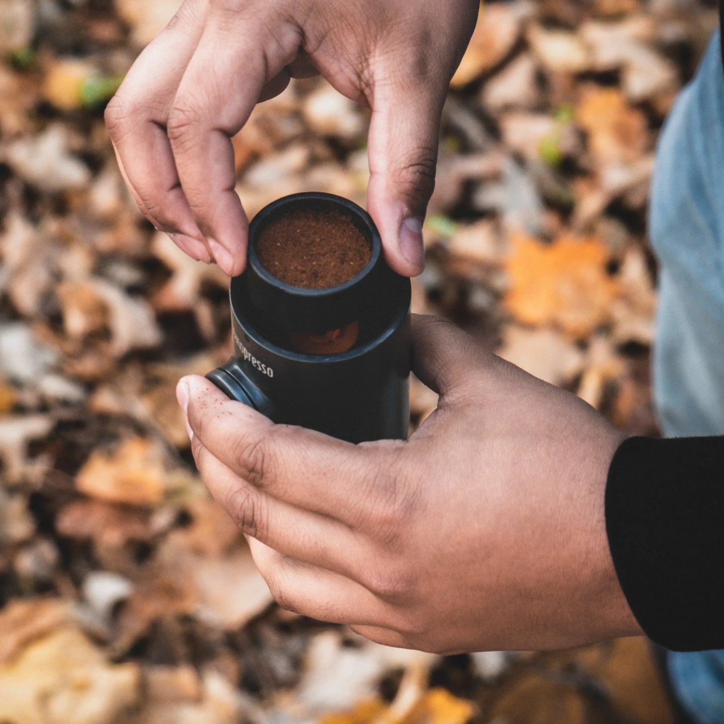 Prenosni aparat za espresso Wacaco Nanopresso – Ročni aparat za kavo z visokim tlakom 18 barov