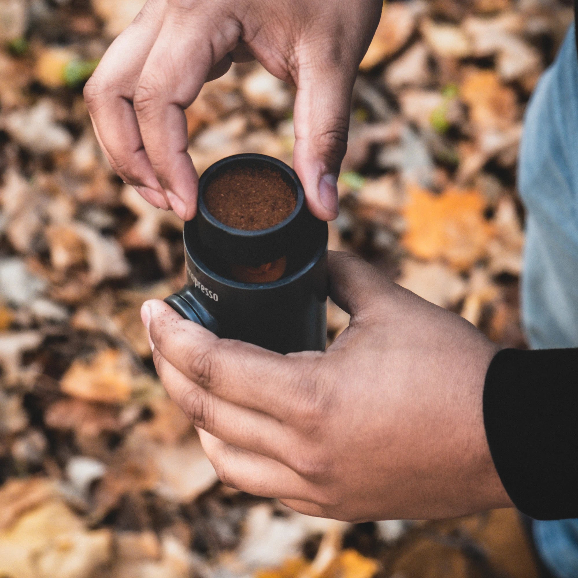Prenosni aparat za espresso Wacaco Nanopresso – Ročni aparat za kavo z visokim tlakom 18 barov