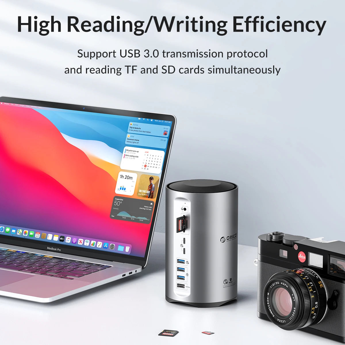 ORICO USB4 Type-C priklopna postaja za MacBook Pro M1/M2 z 8K HDMI, DisplayPort