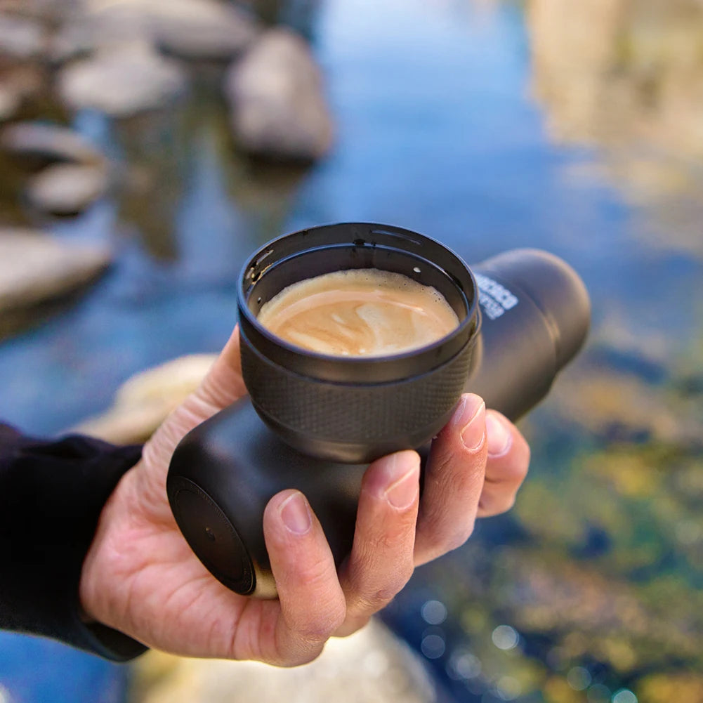 Wacaco Minipresso NS prenosni aparat za espresso – kompakten ročni kavni avtomat, združljiv z Nespresso®