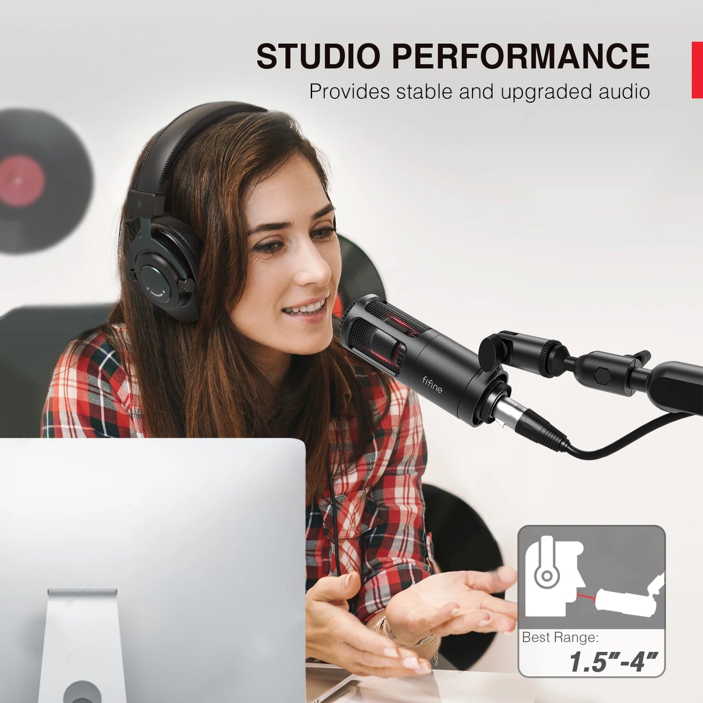 FIFINE K669D Professional XLR Dynamic Mic | Studio Recording & Podcast - Limetastore