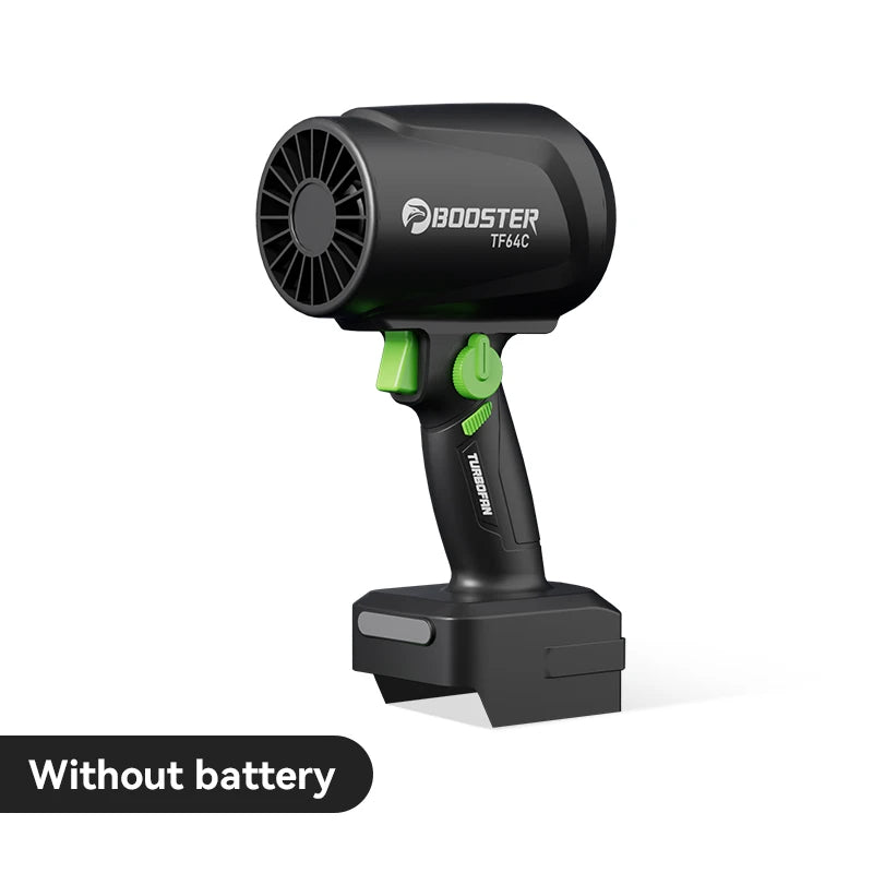 Puhalo Booster 1300G Turbo Air – 55m/s brezkrtačni reaktivni ventilator | Ročni visoko zmogljiv puhalnik listja in prahu