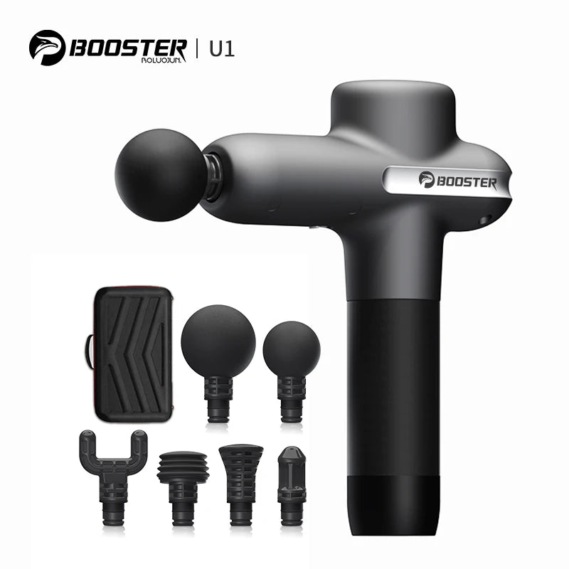 Booster U1 – New‑Generation Deep‑Tissue Massage Gun | Back & Neck Percussion Massager