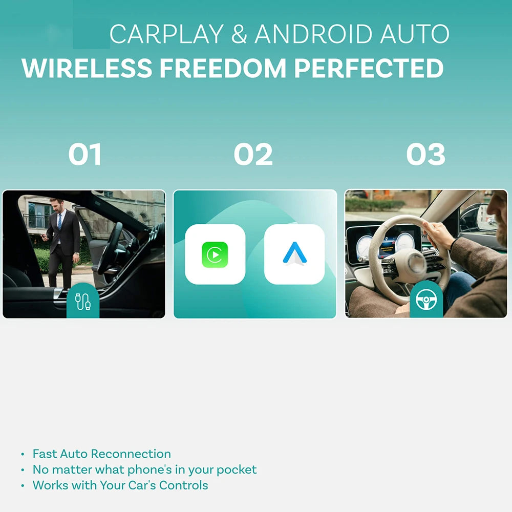 Brezžični video adapter OTTOCAST Play2Video Ultra CarPlay