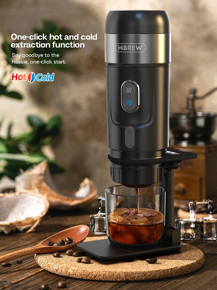 HiBREW H4A – Portable 12V Espresso Coffee Machine | Car & Home Electric Coffee Maker