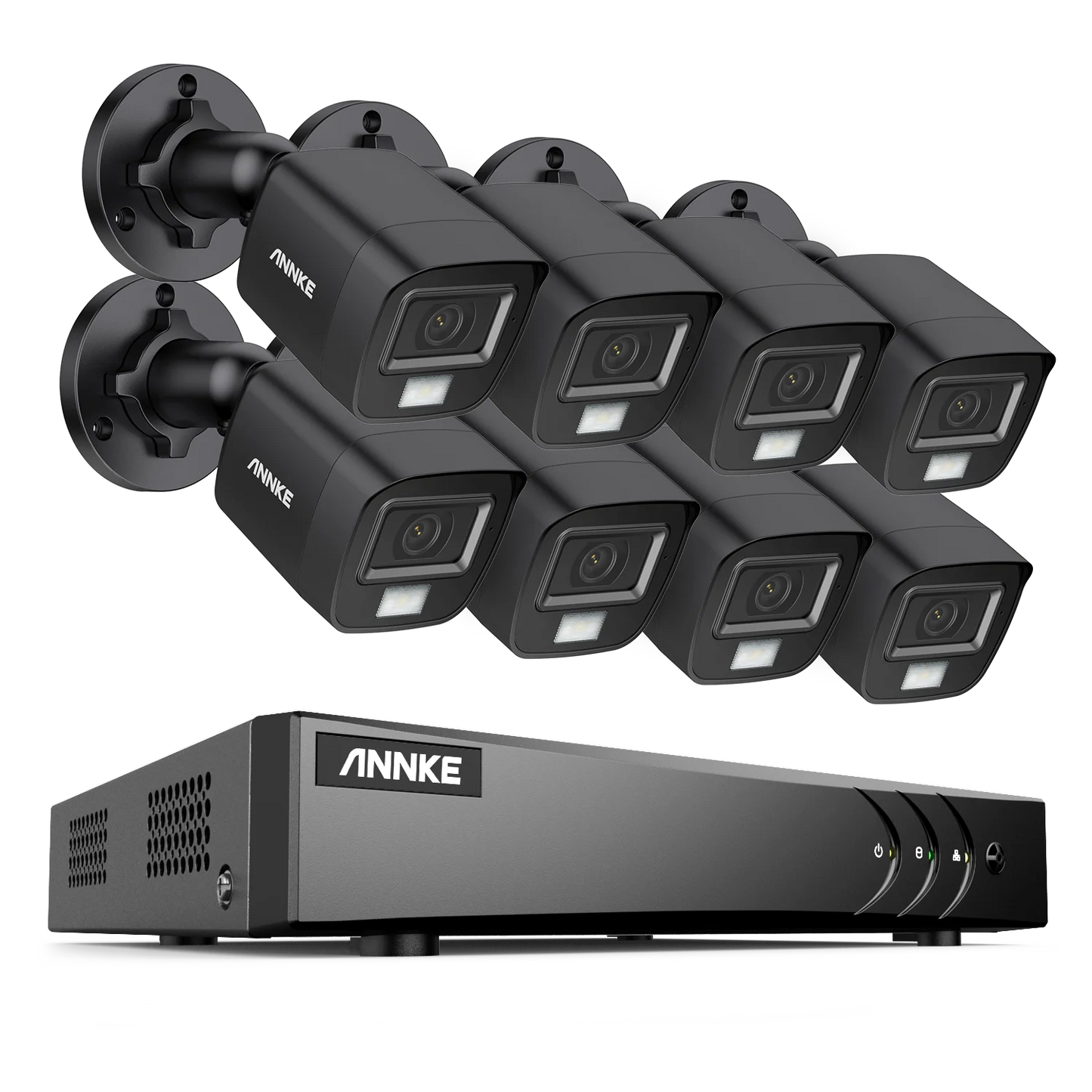 ANNKE 5MP Lite Ultra HD CCTV sistem | H.265+ 8-kanalni DVR, 8× EXIR kamer