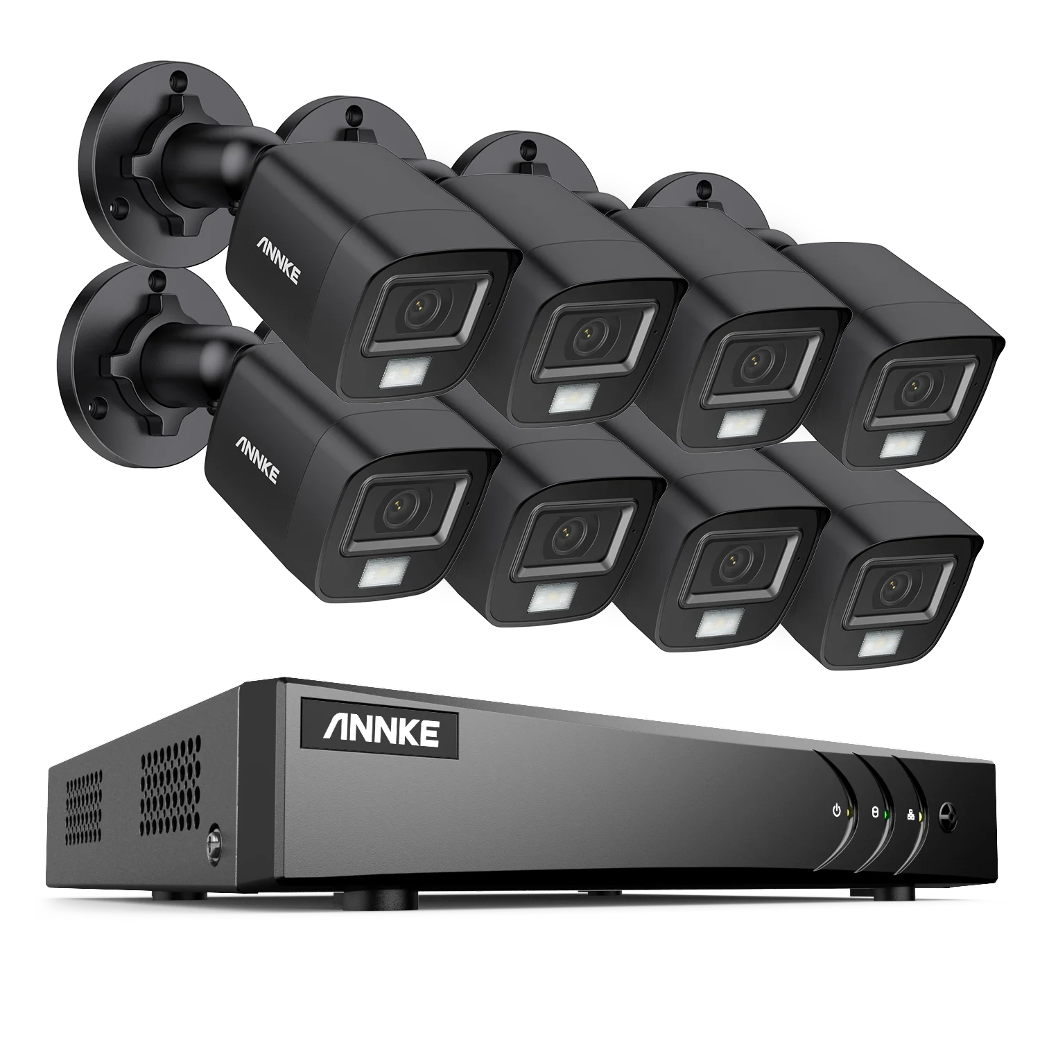 ANNKE 5MP Lite Ultra HD CCTV sistem | H.265+ 8-kanalni DVR, 8× EXIR kamer