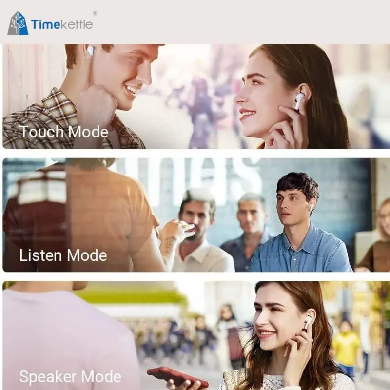 Ušesne slušalke Timekettle M3 Translator, dvosmerni prevod za 43 jezikov