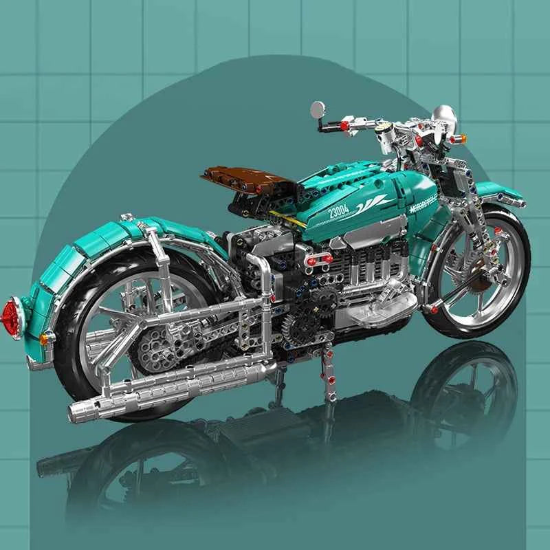 Mould King 23004 American Cruiser Motorcycle - Limetastore
