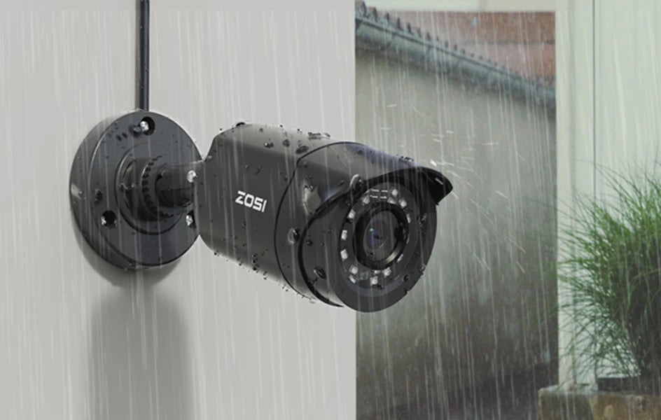 Varnostni sistem CCTV ZOSI 8CH 1080P – 5MP Lite H.265+ DVR z 2/4/6/8× 2MP zunanjimi nočnimi kamerami