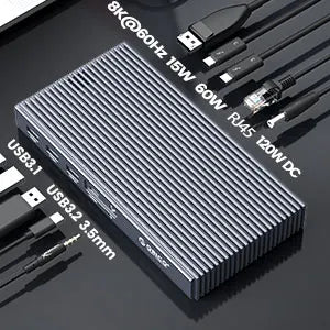 ORICO Thunderbolt 3 M.2 NVMe/NGFF ohišje za SSD priklopno postajo s 40Gbps USB‑C povezavo