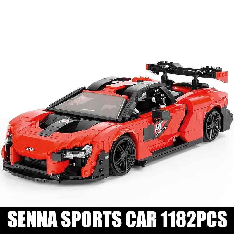 Mould King 10007 Red Sport Racing Car - Limetastore