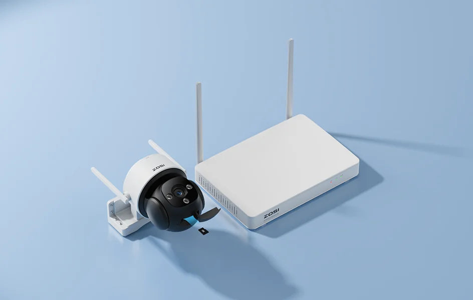 ZOSI C290 4K 8MP/4MP/2MP Outdoor PTZ WiFi Security Camera – Auto Person Tracking, 2‑Way Audio