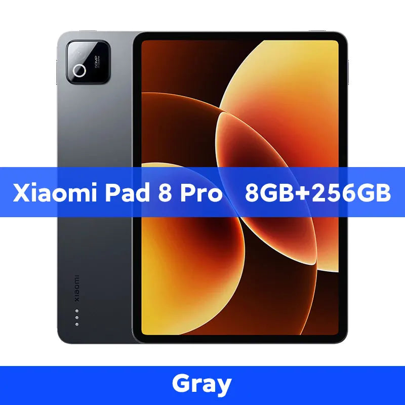 Warehouse FR Xiaomi Pad 8 Pro global Version 8 Hearts Snapdragon®8-core Elite processor, screen inches 11,2 K 144Hz, battery 9200 mAh, HyperCh 67 W - Limetastore