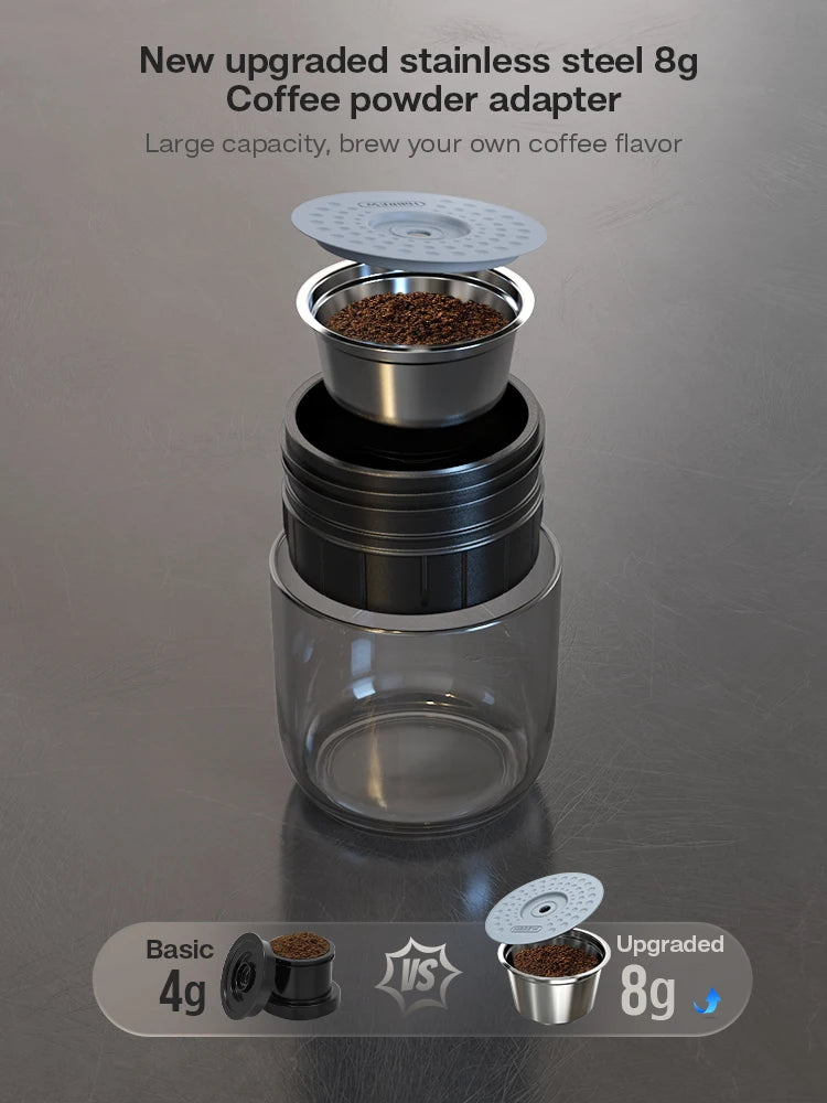 HiBREW H4A – Portable 12V Espresso Coffee Machine | Car & Home Electric Coffee Maker