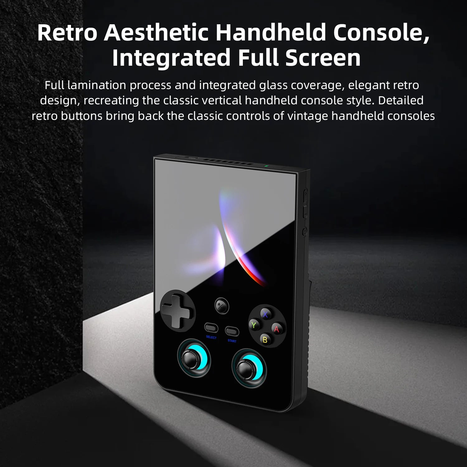 AMPOWN Anbernic RG477V Handheld Game Consoles 4.7-Inch LTPS Screen 120Hz Android 14 Portable Retro Video Gaming Player AI WIFI - Limetastore
