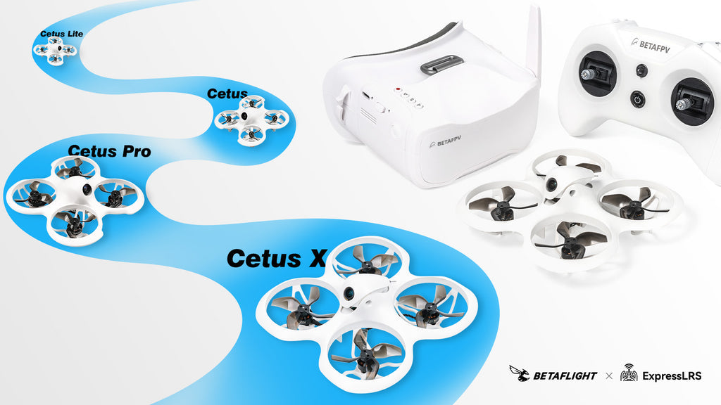 BETAFPV Cetus X FPV Kit Brushless ELRS FPV Quadcopter Children's toy 2026