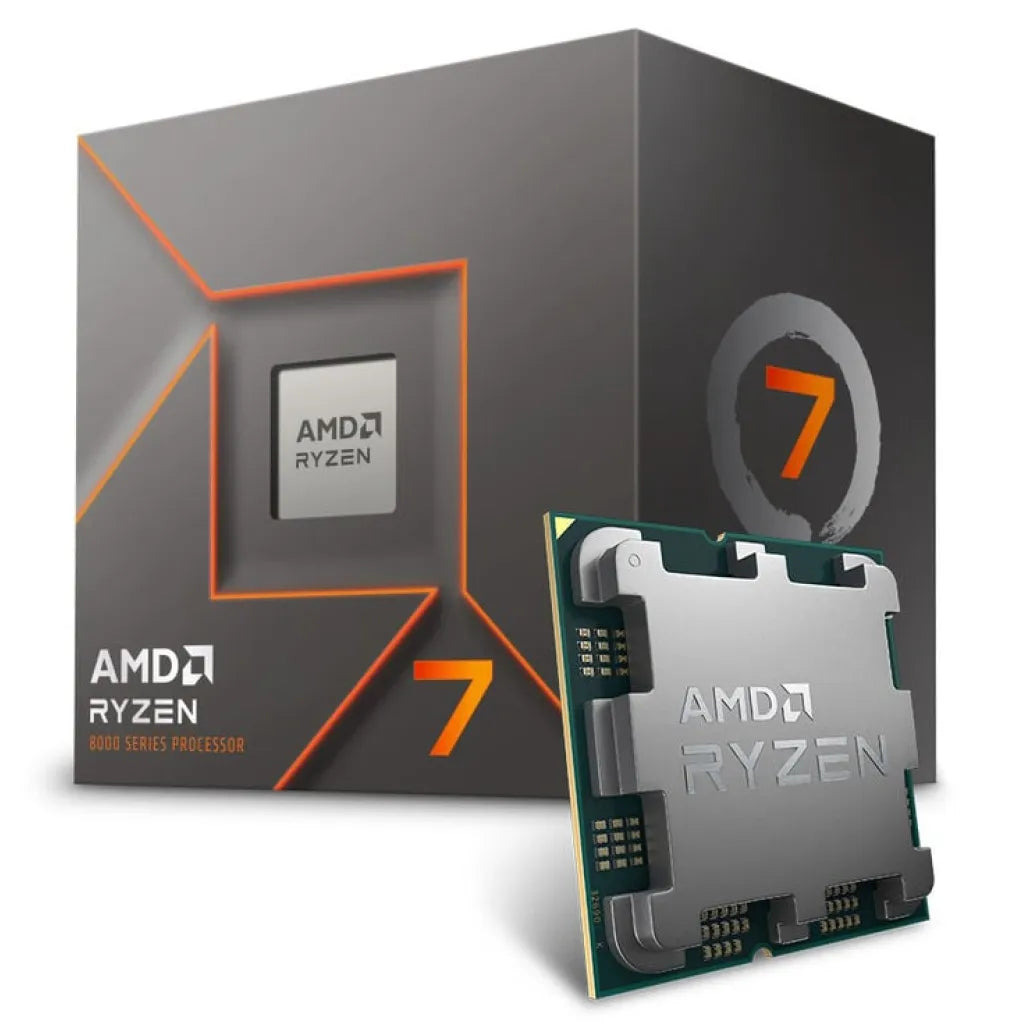 AMD Ryzen 7 8700F Desktop Processor | 8-Core Zen 4 CPU | Socket AM5 up to 5.0GHz - Limetastore