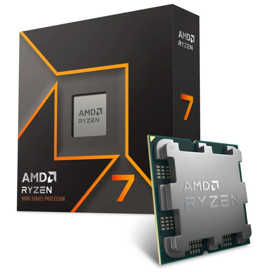 AMD Ryzen 7 9700X Desktop Processor | 8-Core, 16-Thread | 5.5 GHz Boost | Zen 5 Architecture | Socket AM5 65W - Limetastore